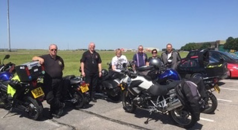 Motorcycle SIG visit Scampton
